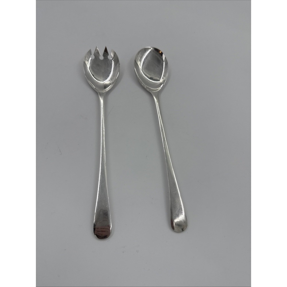 Masterpiece Japan‎ Vintage Silver plated Salad Serving Fork And Spoon